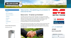 Desktop Screenshot of naturvarmecity.dk